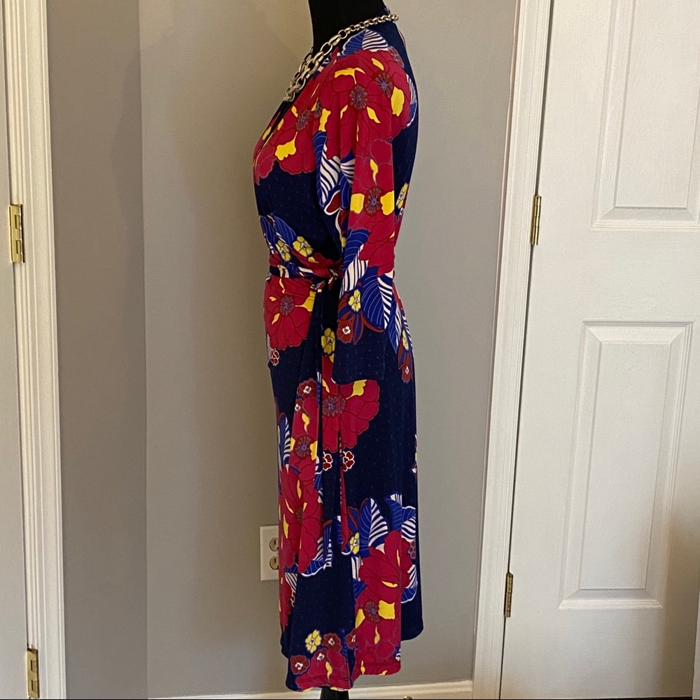 Nikki Poulos Floral Wrap Dress Size. S - Picture 8 of 15
